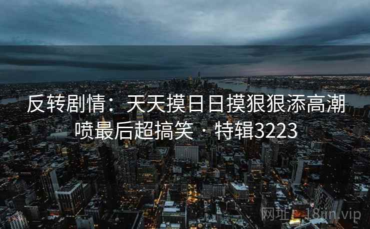 反转剧情：天天摸日日摸狠狠添高潮喷最后超搞笑 · 特辑3223  第2张